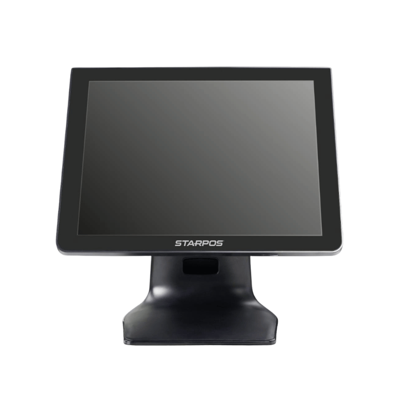 Computador táctil industrial Todo en Uno STAR POS de 15 pulgadas con licencia Windows 11 para puntos de venta.